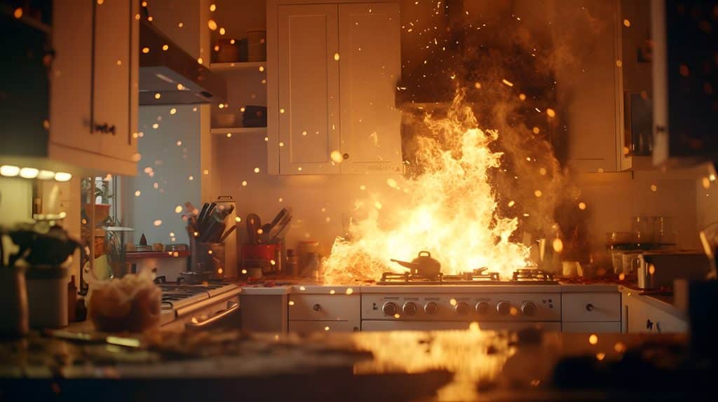 kitchen fire