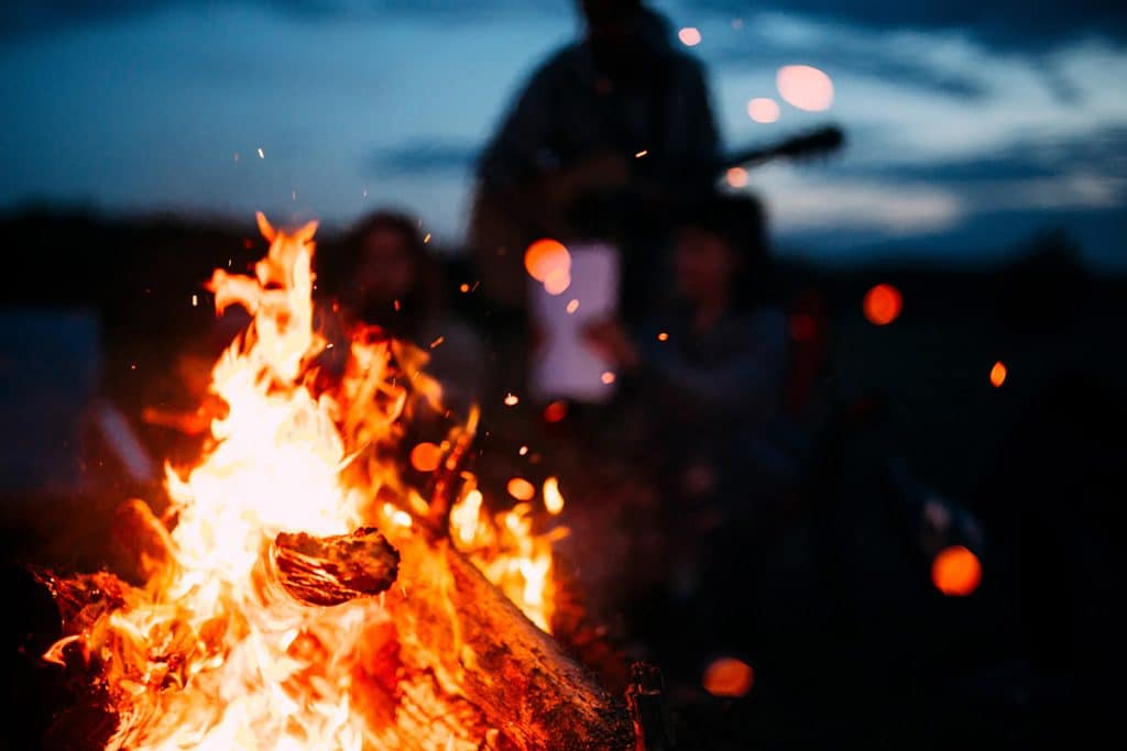 Charleston SC fire safety sparks fly camping